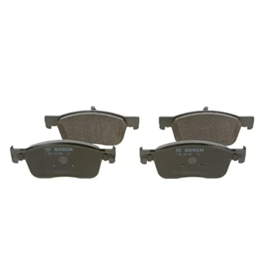 Image of 3W0698151AA, 3W0698151P, 3W0698151R Brake pad set BOSCH 0 986 424 397 Low Metallic with integrated wear sensor BENTLEY: Continental Flying Spur