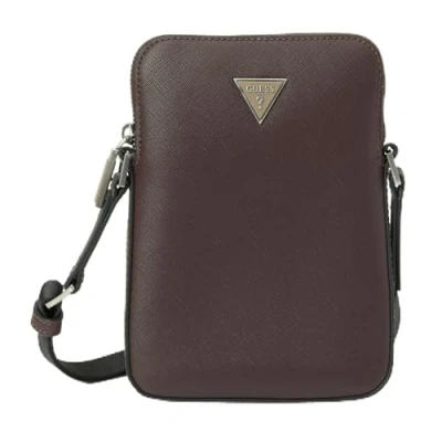 Image of GUESS Men CRTS SFFN ECO TP Zip Bag, BYS, One Size