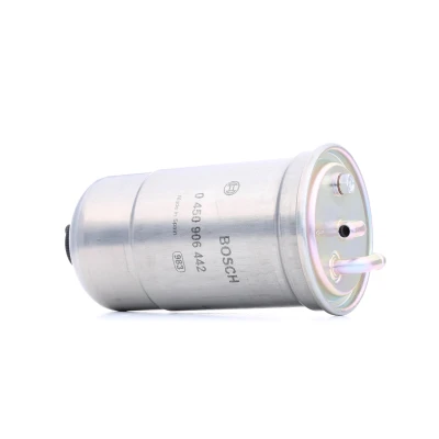 Image of 16901S6FE01, 16901S6FE012, 16901S6FE02, 16901S6SE01 Fuel Filter BOSCH 0 450 906 442 In Line 8mm HONDA: CIVIC 7 Hatchback