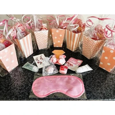 Image of Older Girls Pre Filled Birthday Party Favours, £5.99 each, Teens Bags, Hen Do Gift Bridesmaid Thank You Gifts, Sleepover Activity Kits