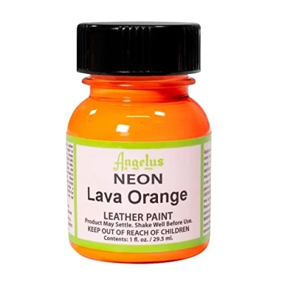 Image of Angelus Leather Paint Lava Orange
