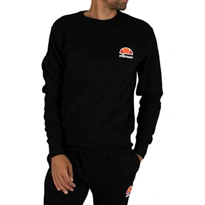 Image of ellesse Men&#039;s Diveria Sweatshirt, Black, S UK