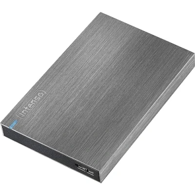 Image of Intenso 6028680 Memory Board Portable Hard Drive 2TB, External 2TB 2.5 Inch, 5400 rpm, 8 MB Cache, USB 3 Anthracite