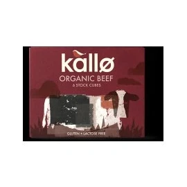 Image of Kallo Organic Beef Stock Cubes 66g (Pack of 3)