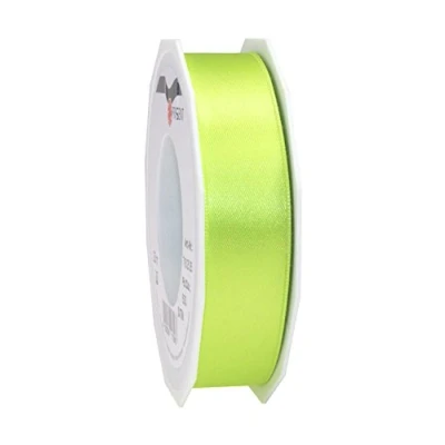 Image of C.E. Pattberg SATIN light green gift ribbon, 27 yards for Wrapping Gifts, 1 inch width, Ribbon Decorating &amp; Crafting, Decorative every occasion