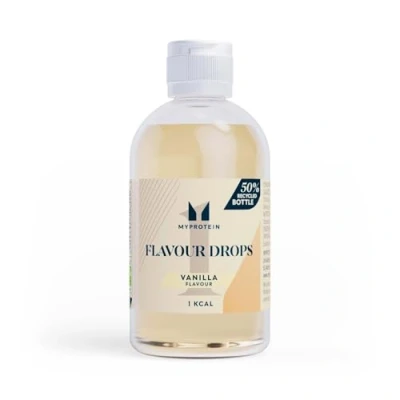 Image of Myprotein FlavDrops Vanilla 50ml, Clear, One Size