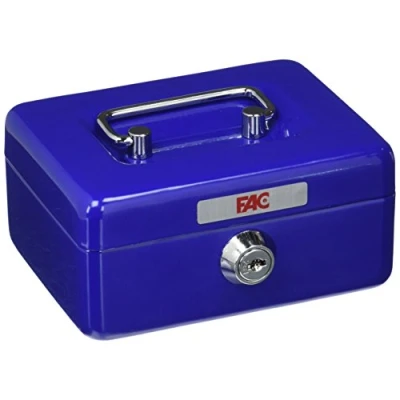 Image of FAC 17002 Cash Box Number 0 Blue
