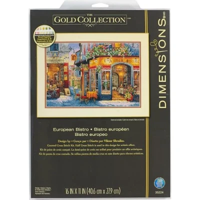Image of Dimensions European Bistro, Cotton, Multi Colored, 16 x 11 (41 28 cm)
