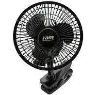 Image of RAM 2 Speed &amp; Clip On Fan (6&quot;) 15w (Clip 15w)