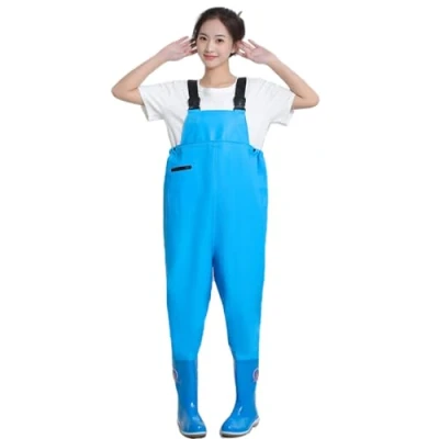 Image of Fishing Waders With Pockets Women,Hunting Chest Boots,Wading Pants Crosswater,Waterproof,Breathable,for Fly Coarse Sea Fishing,Gardening,Outdoor Hunting,Farming,Kayaking