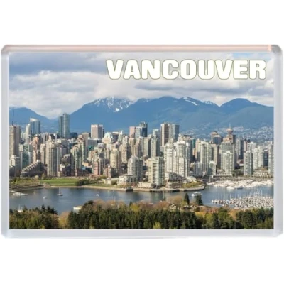 Image of Vancouver Canada Jumbo Fridge Magnet 96 x 67mm BBSFHM1626