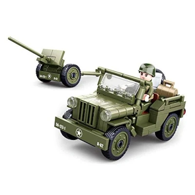 Image of Sluban M38 B0853 (No Suggestions) Jeep, Medium