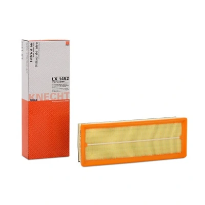 Image of 1420L7, 1420R7, 1444CP, 1444FG, 1444QP Air Filter MAHLE ORIGINAL LX 1452 54,8mm 114mm 319,0mm Insert PEUGEOT: Partner II Van, 207 Hatchback
