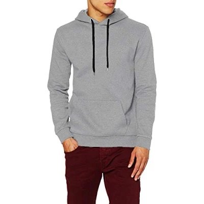 Image of FM London Mens Hyfresh Pullover Hoodie, Navy, XL UK