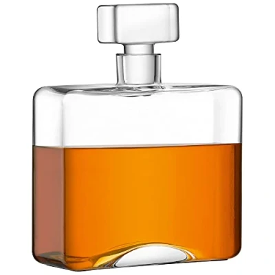 Image of LSA Cask Whisky Rectangle Decanter 1L Clear