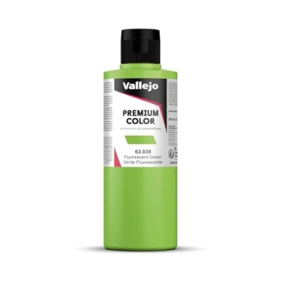Image of Vallejo AV Premium Color 200ml Fluorescent Green