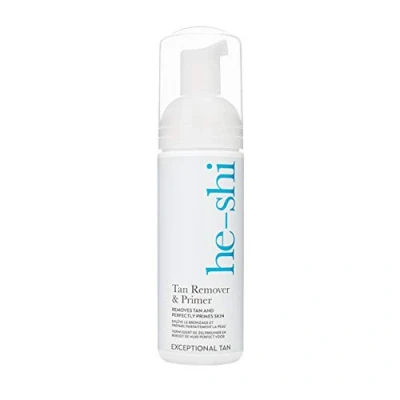Image of He Shi Self Tan Remover &amp; Primer Gentle Eraser Foam 5 Minute Fake with Hydrating Aloe Vera Vegan Cruelty Free Skincare (150ml)
