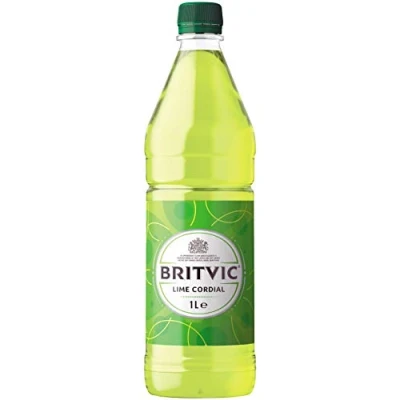 Image of Britvic Lime Cordial, 12 x 1 L