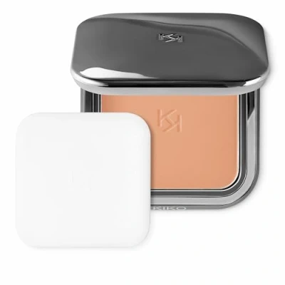 Image of KIKO Milano matte Fusion Pressed powder 10 with a natural finish
