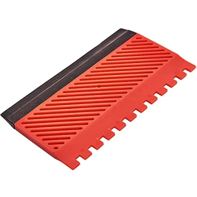 Image of Wall Tile Adhesive Hand Tool Applicator + Flexible Rubber Grout Spreader Cutter