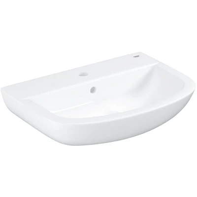 Image of Grohe BAU Ceramic Bathroom Washbasin 65 cm + Drain Trap, 39440000
