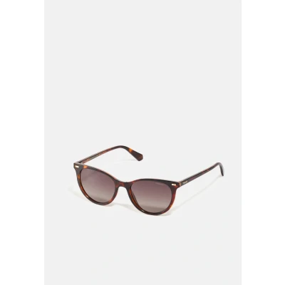 Image of Polaroid sunglasses PLD 4107 / S 086 LA Woman color Havana brown lens size 52 mm