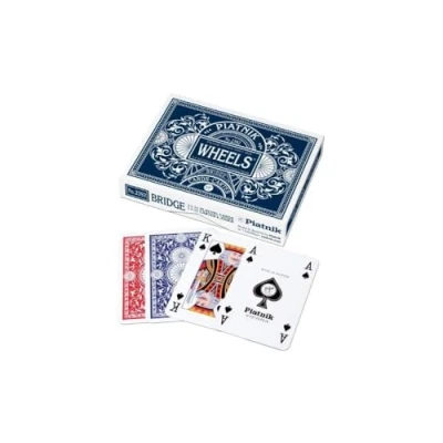 Image of Piatnik Bridge Wheels (lino) Double Game