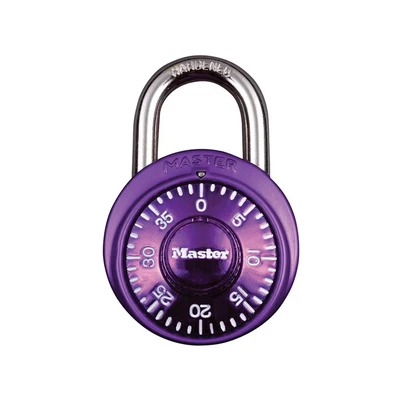 Image of Master Lock 1533EURD Preset Combination Padlock, Random Color, 5,7 x 4 2,5 cm