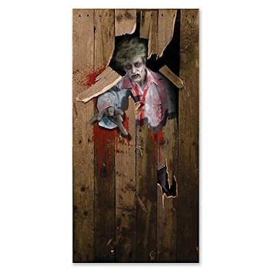 Image of Bristol Novelty HI250 Halloween Door Poster, Multi Colour, One Size
