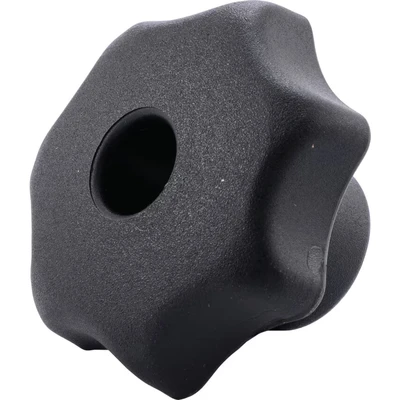Image of Ganter DIN6336 KT 50 M10 D Star Knob; Plastic; Thread Bore