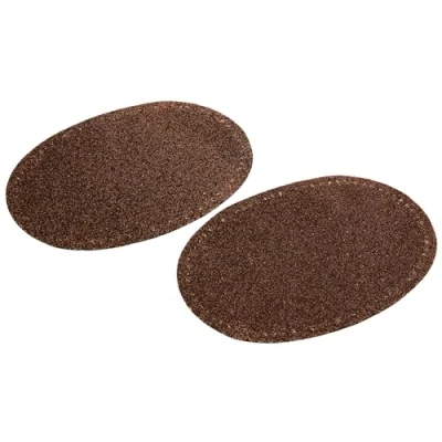 Image of Prym 929384 Patches imitation suede iron on 10 x 14 cm medium brown, cm, mittelbraun, 2 Stück