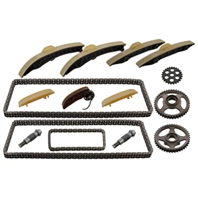 Image of 9A110514202, 9A110514202S2 Timing chain Kit FEBI BILSTEIN 47700 Duplex, Simplex, Closed