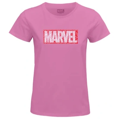 Image of Marvel Women&#039;s Womarcots037 T Shirt, Orchid Pink, XL