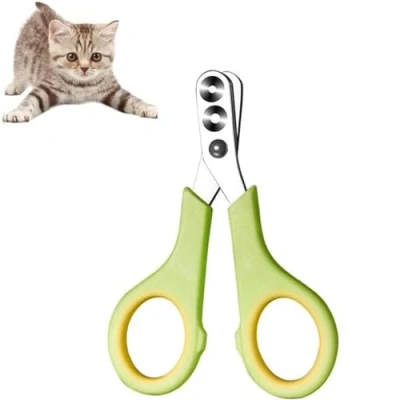 Image of Effortless Pet Nail Clippers, Dog Cat Clippers Safe Claw Cutters with Positioning Hole, &amp; Pets and Trimmers Clipper
