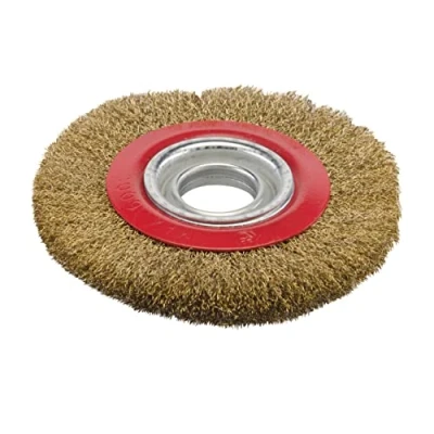 Image of Silverline Brassed Steel Wire Wheel 150 x 32mm
