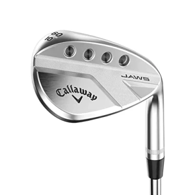 Image of Callaway Golf Jaws Raw Wedge (Chrome Full Toe, 58 Degree (Right Hand), J Grind, 10* Bounce, Graphite Shaft)