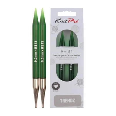 Image of Knit Pro KP51261 9 mm Normal Interchangeable Circular Needles, Multi Colour