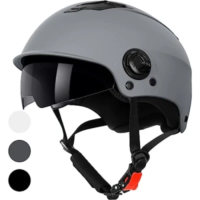 Image of Westt Skateboard Helmet Removable Liners Ventilation Sun Visor Cycling Multi Sport for BMX Bicycle Roller Scooter Inline Skating Escape Series Gray S M(21.65 22.83 in)