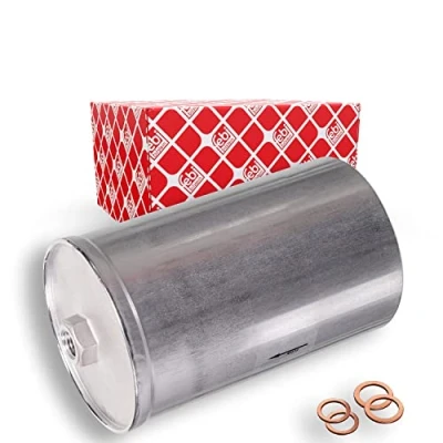 Image of 04163853, 04163853S1, 4163853S1, 9333790 Fuel Filter FEBI BILSTEIN 103011 In Line with gaskets SAAB: 9 3 Hatchback, 5 Estate, Convertible