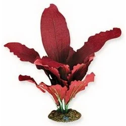 Image of Aqua One Silk Plant Aquarium Decoration Amazon Red 40cm