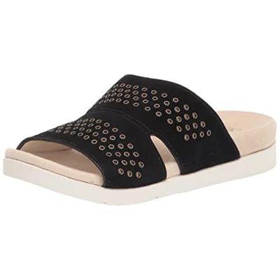 Image of womens Slide Sandal black Size: 6.5 UK