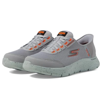 Image of Skechers Mens GO Walk Flex 100% Waterproof Trainers Grey UK 9