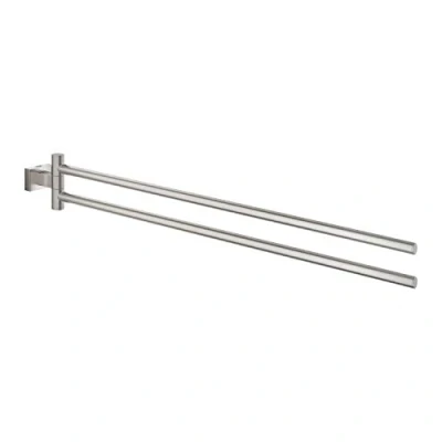 Image of Grohe Essentials Cube Towel Bar Supersteel (40624DC1)