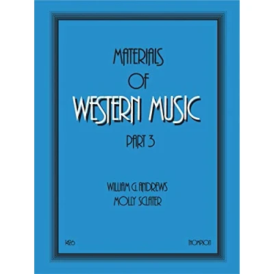 Image of Materials of Western Music: Part 3