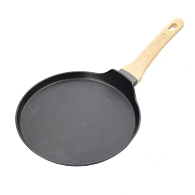 Image of MasterChef 525872 Pancake making pan 25cm (10&quot;) with wood look handle