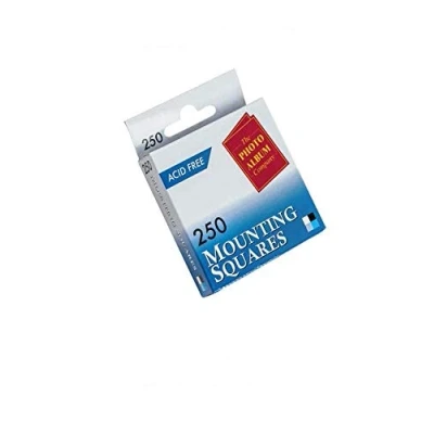 Image of TPAC Photo Mounting Squares White (Pack of 125) MS250