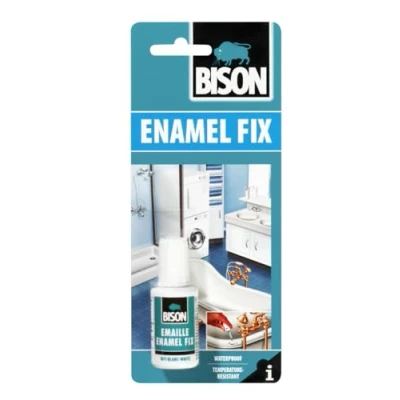 Image of Bison 1 x 6305648 Enamel Fix Repair White 20ml