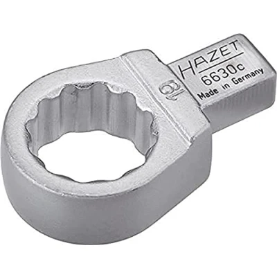 Image of Hazet 19/9 x 12 mm Insert Box End Wrench Silver