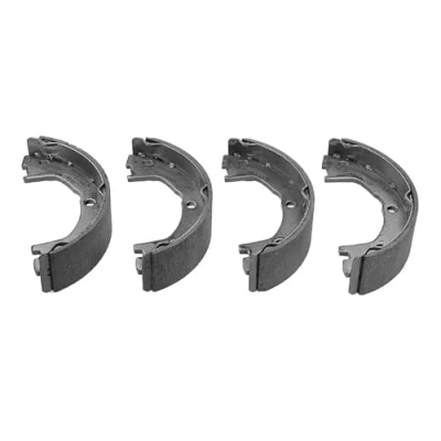 Image of 1906403, 2992568, 2995817 Handbrake Shoes MEYLE 214 533 0000 Rear Axle ORIGINAL Quality without spring IVECO: DAILY 2 Kasten/Kombi, 3