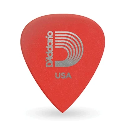 Image of Planet Waves 6DRD1 10 .50mm Duralin Precision Super Light Picks Red (Pack of 10)